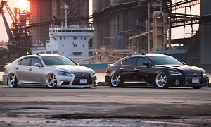 Check Out These VIP Lexus LS 460 Twins