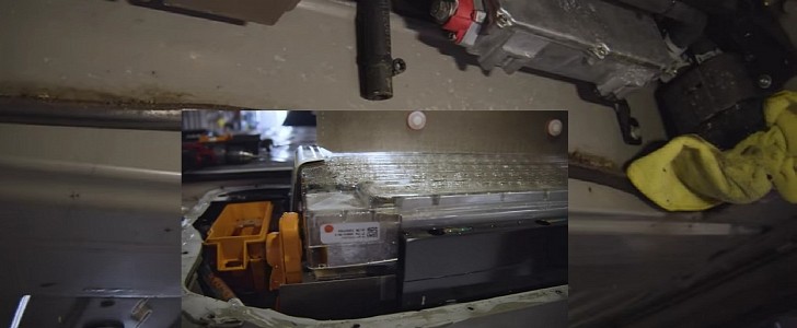 Gruber Motors video shows 2014 Tesla Model S that never faced a flood with water in its battery pack