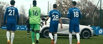 Chelsea FC Soccer Stars Train With the Help of Hyundai’s IONIQ 5