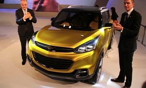 Chevrolet Adra Concept Unveiled in India <span>· Live Photos</span>
