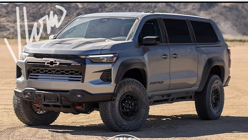 Chevrolet Colorado ZR2 Astro Overland rendering by jlord8