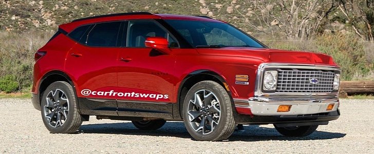 Oponerse a valor misericordia Chevrolet Blazer "Full-Size Retro" Face Swap Is a Crossover Rant -  autoevolution