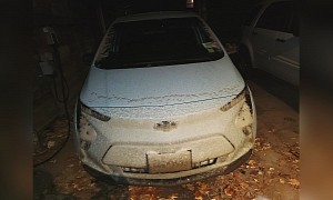 Chevrolet Bolt EV Also Faces Snow Accumulation on LED Headlights