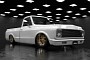 Chevrolet C10 "White Horse" Is No Patina Truck, Sports Immaculate Digital Finish