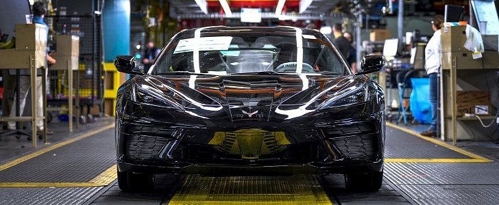 Chevrolet C8 Corvette starts production in Bowling Green, Kentucky