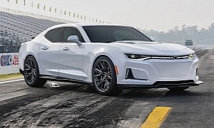 Chevrolet Camaro Becomes Tesla-Fighting Four-Door EV in Digital Rendering
