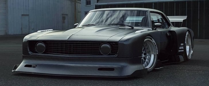 Chevrolet Camaro "Black Whale" rendering