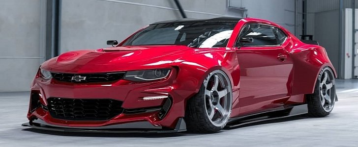 Chevrolet Camaro "Red Devil" rendering