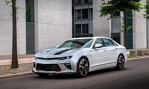 Chevrolet Camaro Sedan Would Cannibalize Sales From the Cadillac CT5