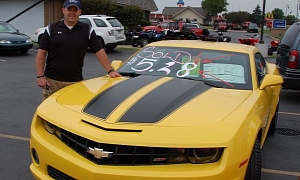 Chevrolet Camaro SS Sold for $5.28 on Auction Site