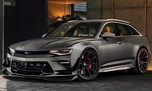 Chevrolet Camaro "Super Wagon" Looks Like the Family Muscle We Want