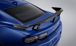Chevrolet Camaro ZL1 1LE Carbon-Fiber Wing Costs $5,400 as Standalone Accessory