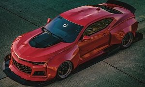 Chevrolet Camaro ZL1 "Body Builder" Is Not For the Introverts