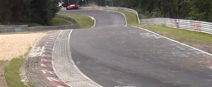 Chevrolet Camaro, Skoda Octavia RS Nurburgring crash