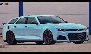 Chevrolet Camaro ZL1 Wagon Imagined As the Ultimate American Family Car