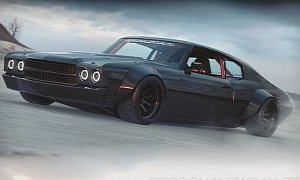 Chevrolet Chevelle SS "Black Panther" Looks Wide and Then Some
