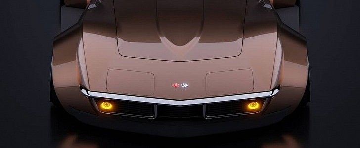 Chevrolet Corvette "Big Daddy" rendering
