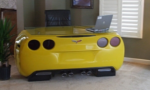 Chevrolet Corvette Custom Desk