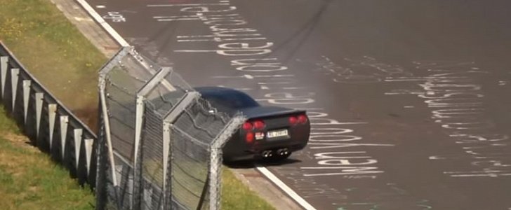 Chevrolet Corvette Has Tricky Nurburgring Crash