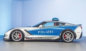 Chevrolet Corvette Police Car by TUNE IT! SAFE! Is Law and Order on 4 Wheels