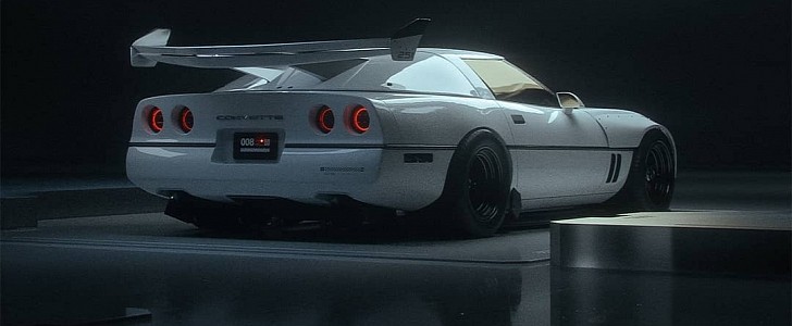 Chevrolet Corvette "White Walker" rendering