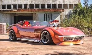 Chevrolet Corvette "Wide-Ray" Looks Like a Supercharger King