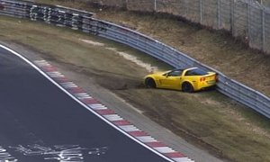 Chevrolet Corvette Z06 Nurburgring Crash Is a Classic Oversteer Lesson