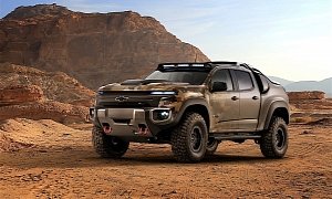 Chevrolet Has Made A Hydrogen Fuel Cell Pickup Truck For The U.S. Army