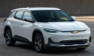 Chevrolet Menlo Electric Crossover Leaked in China, Looks Sharp