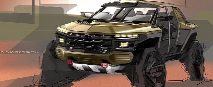 Chevrolet Off-Road Concept official sketch