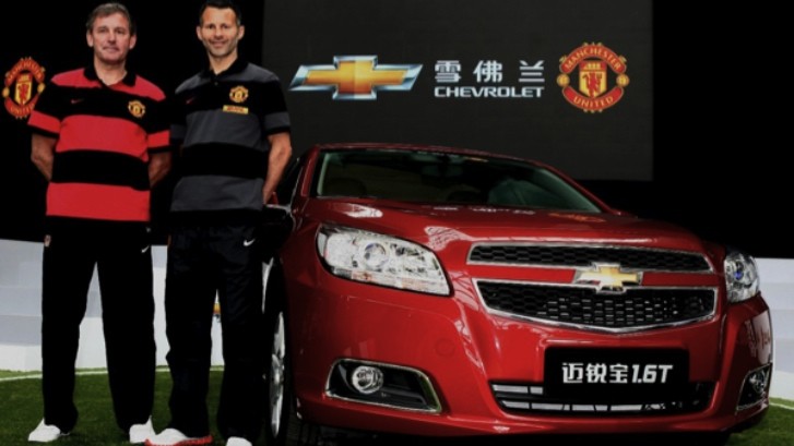 Chevrolet and Manchester United