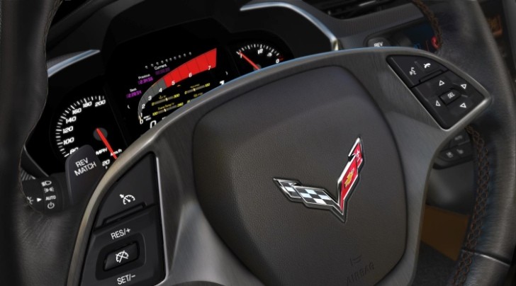 2014 Corvette Stingray dashboard