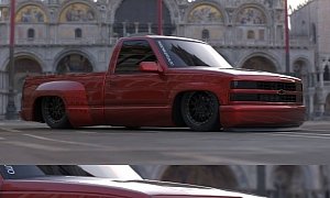 Chevrolet Silverado "Bad Cherry" Shows Clean Custom Look