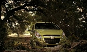 Chevrolet Spark Commercial: OnStar Saves You from Monsters