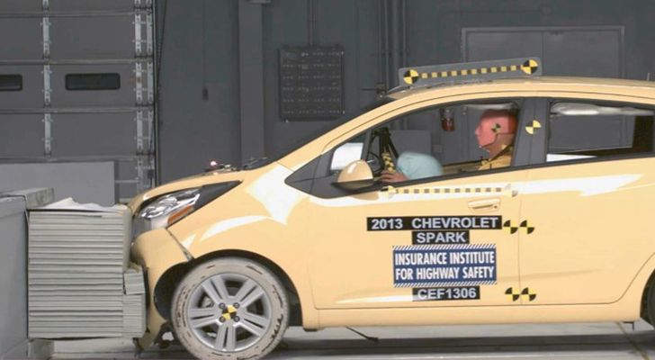 Chevrolet Spark carsh test