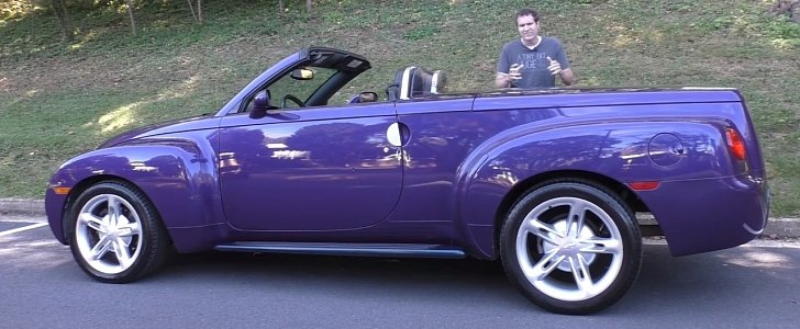 The Chevy SSR Was a Crazy $50,000 Retro Convertible Pickup Truck