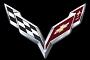 Chevrolet Unveils New C7 Corvette  Crossed Flag Logo
