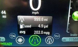 Chevrolet Volt Owner Drives 1,000 Miles On 5 Gallons of Gas