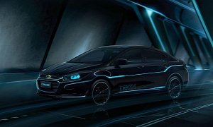 Chevrolet Works with Disney for a Special Cruze Model Inspired by TRON: Legacy