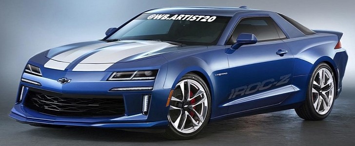 Chevy Camaro IROC-Z Gets Modern Makeover Because Boxy Is Cool