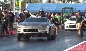 Chevy Camaro “Trailer Park Supra” With 2JZ Engine Swap Runs 8.3s Quarter-Mile