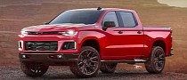 Chevy Camaro Truck Face Swap Rendering Looks Like a Raptor Fighter