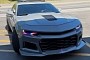 Chevy Camaro ZL1 Doesn't Show Its Age, Develops a Nasty Cough Due to Straight-Piping