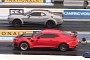 Chevy Camaro ZL1 Drags Challenger Hellcat and SRT Super Stock, They’re Eerie Close