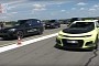 Chevy Camaro ZL1 vs. BMW X3 M Competition Race Has an Obvious Winner, or Has It?