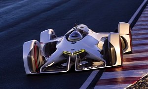 Chevy Chaparral 2X Vision Gran Turismo Concept Debuts in GT6 Game