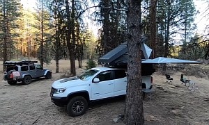 Chevy Colorado ZR2's Alu-Cab Canopy Camper Strikes a Chord With Jeep Overlander
