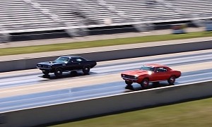 Chevy COPO Camaro ZL-1 vs. Plymouth Hemi Cuda Is Not Your Average Drag Race