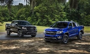 Chevy Has New Faces for the 2016 Colorado, Calls Them Midnight Edition and Z71 Trail Boss