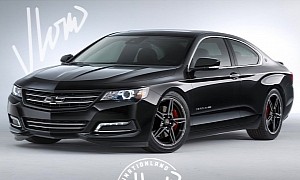 Chevy Impala CGI Revival Is All About RWD V8-Powered Coupes